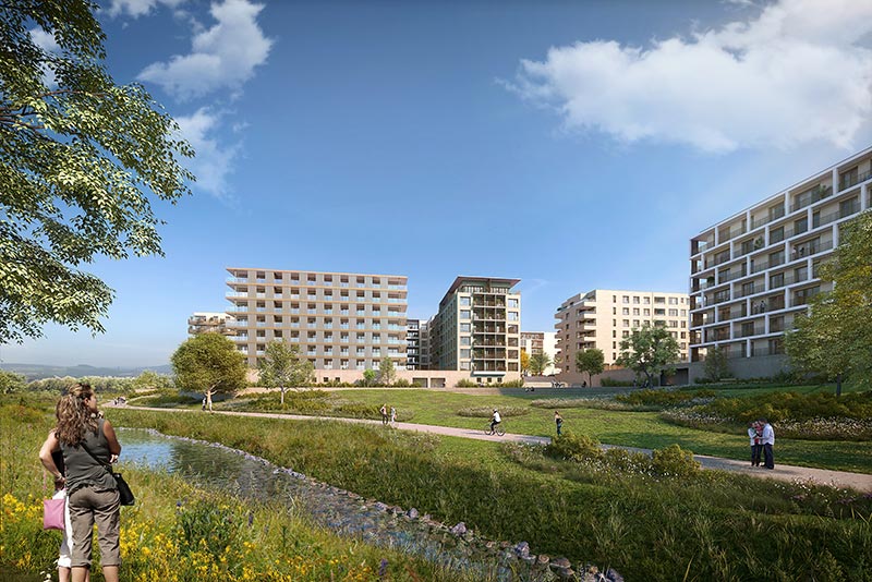 La Cloche d'Or, un quartier mixte et vivant !